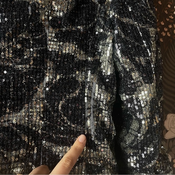 ROTATE Birger Christensen Augustina Sequin Blazer size 2 - Picture 11 of 13